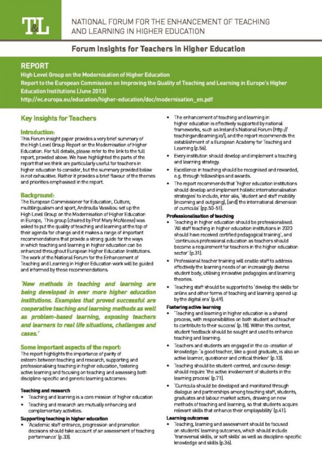 NF-2013-Report-to-the-European-Commission-on-Improving-the-Quality-of-Teaching-and-Learning-in-Europe’s-Higher-Education-Institutions-Insight-for-Teachers-pdf-724×1024