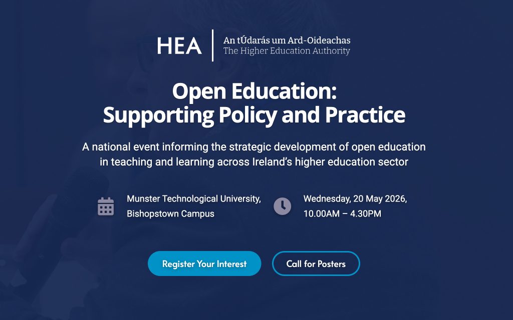 Open Education: Supporting Policy and Practice